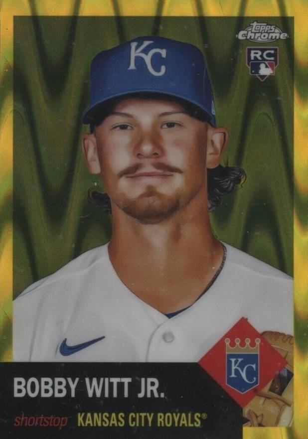 2022 Topps Chrome Platinum Anniversary Bobby Witt Jr. #61 Baseball Card