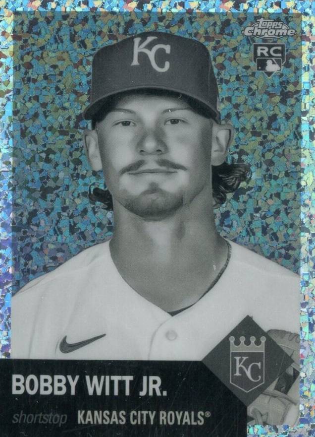 2022 Topps Chrome Platinum Anniversary Bobby Witt Jr. #61 Baseball Card