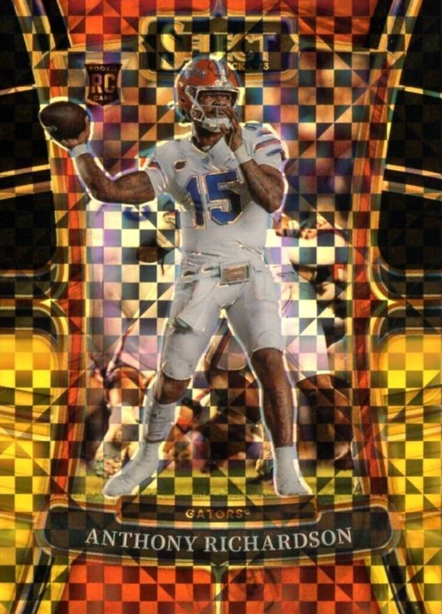 2023 Panini Select Draft Picks Anthony Richardson #4 Football Card