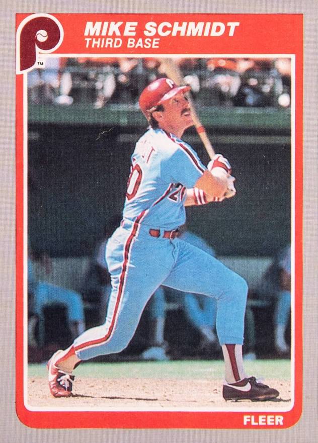 1985 Fleer Mike Schmidt #265 Baseball Card