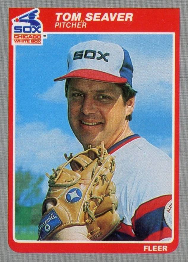 1985 Fleer Tom Seaver #526 Baseball Card