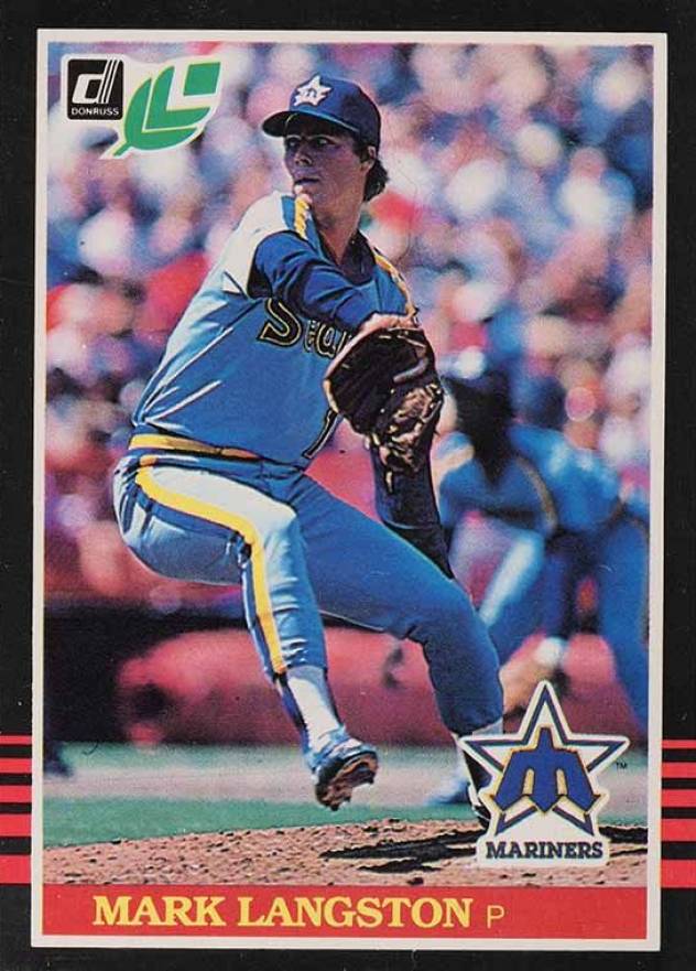 1985 Leaf Mark Langston #56 Baseball Card