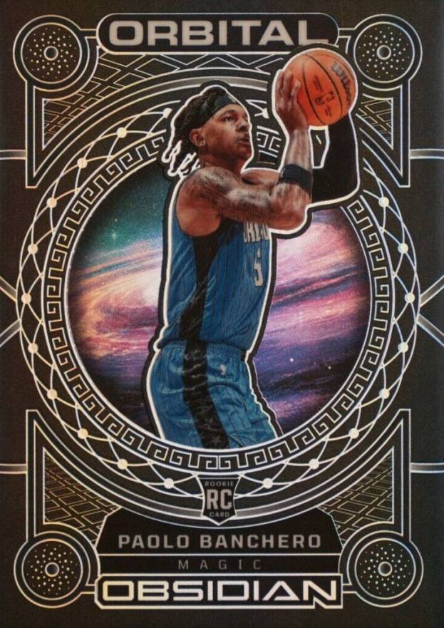 2022 Panini Obsidian Orbital Paolo Banchero #27 Basketball Card