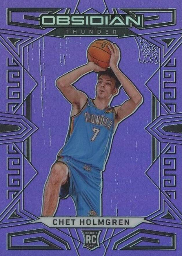 2022 Panini Obsidian Chet Holmgren #157 Basketball Card