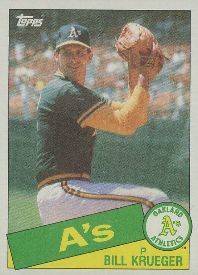 1985 Topps Bill Krueger #528 Baseball Card