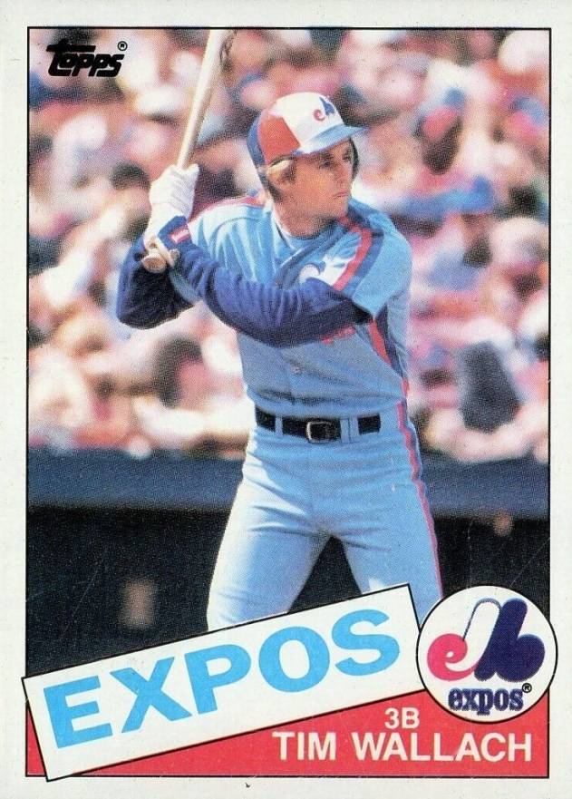 1985 Topps Tim Wallach #473 Baseball Card