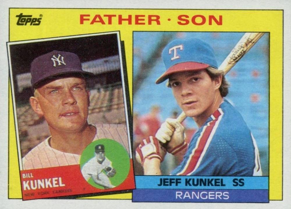 1985 Topps Father-Son #136 Baseball Card