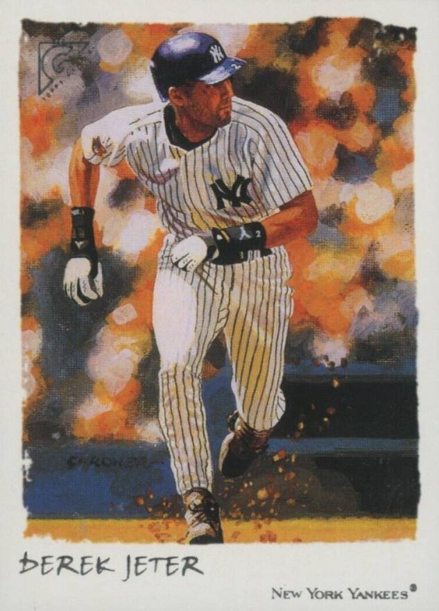 2002 Topps Gallery Derek Jeter #58 Baseball Card