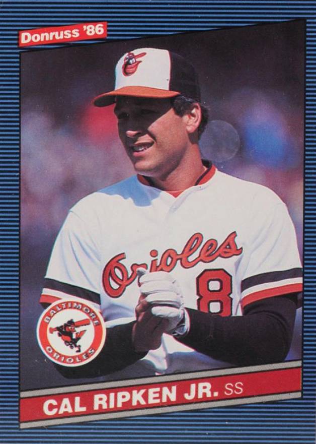 1986 Donruss Cal Ripken Jr. #210 Baseball Card