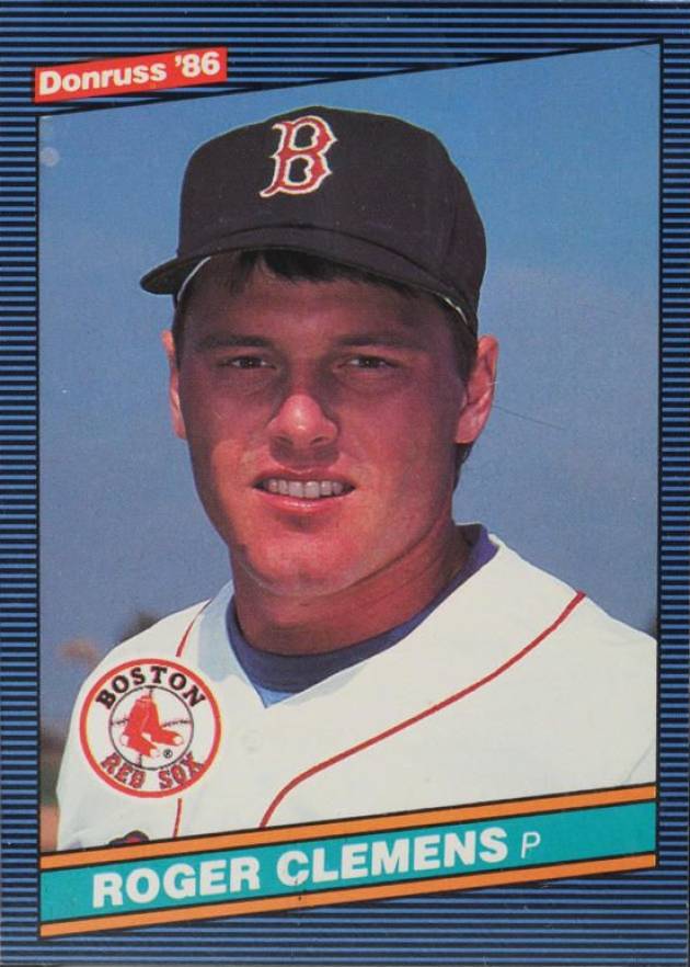 1986 Donruss Roger Clemens #172 Baseball Card