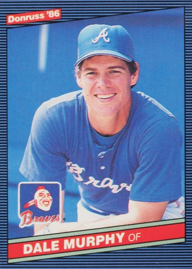 1986 Donruss Dale Murphy #66 Baseball Card