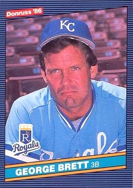 1986 Donruss George Brett #53 Baseball Card