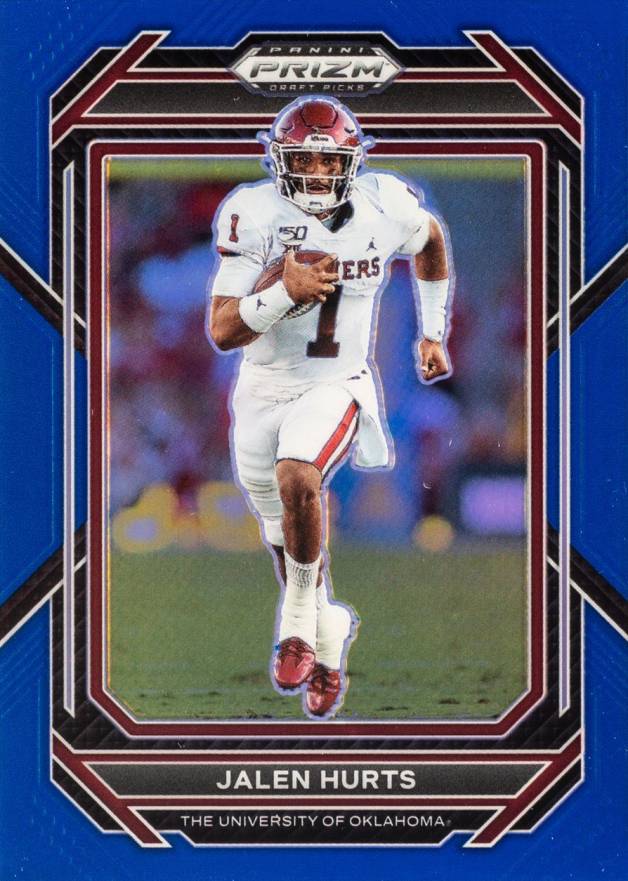 2023 Panini Prizm Draft Picks Jalen Hurts #45 Football Card