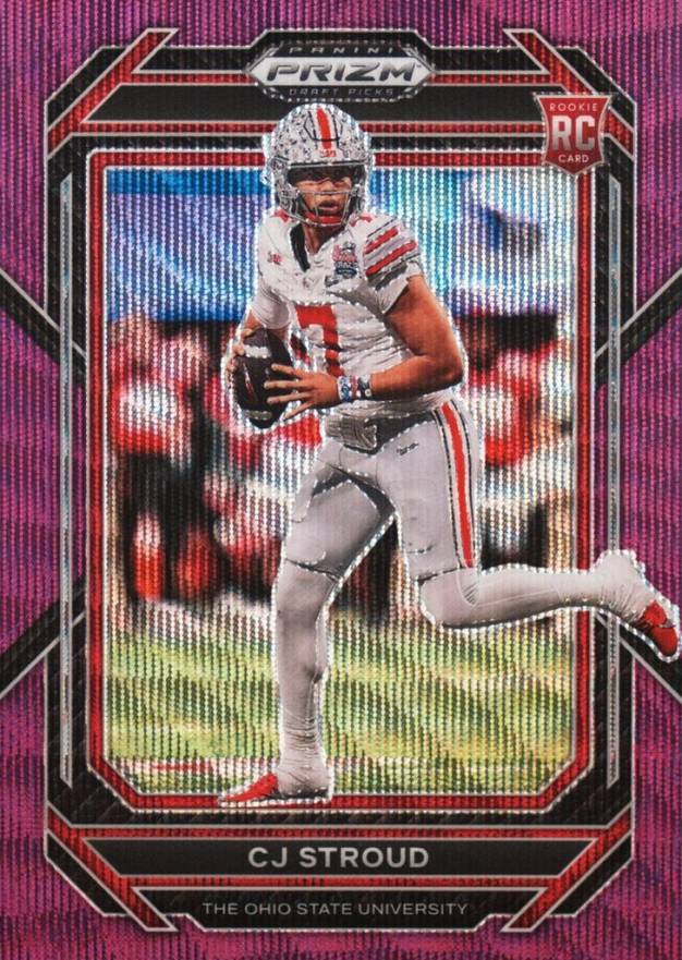 2023 Panini Prizm Draft Picks CJ Stroud #102 Football Card