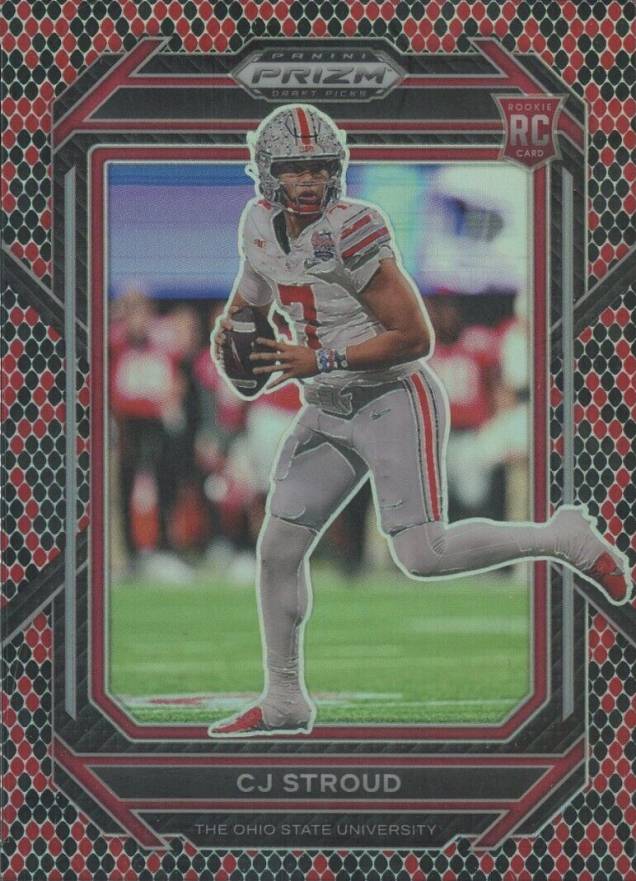 2023 Panini Prizm Draft Picks CJ Stroud #102 Football Card