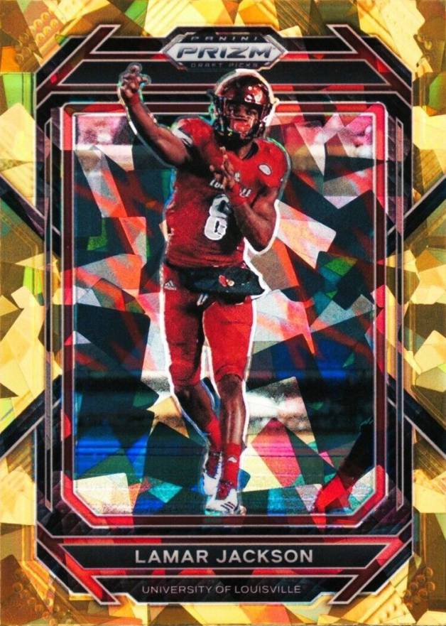 2023 Panini Prizm Draft Picks Lamar Jackson #67 Football Card