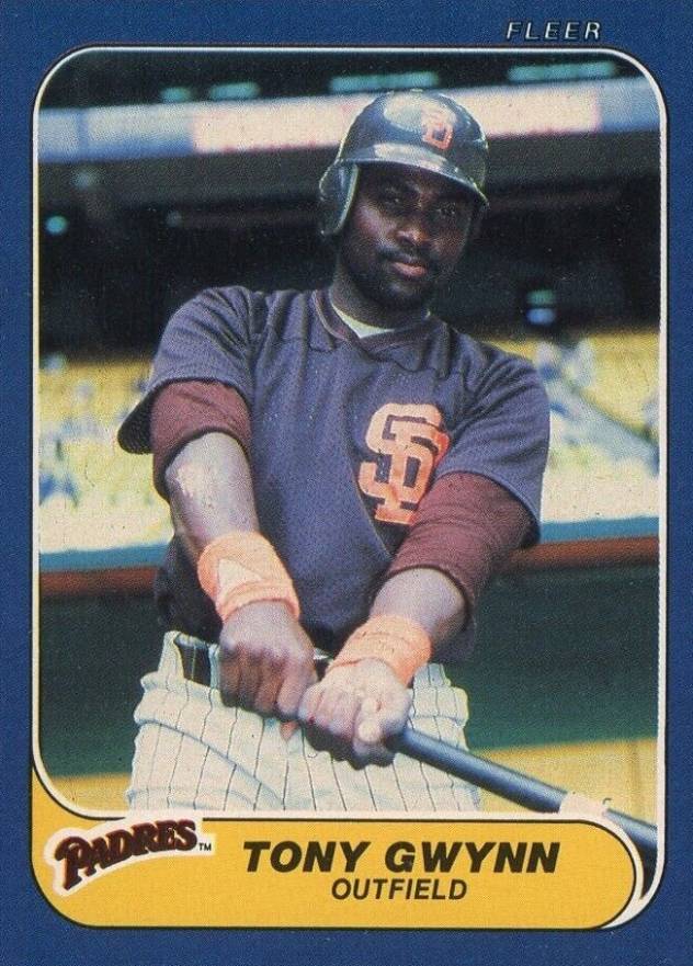 1986 Fleer Tony Gwynn #323 Baseball Card