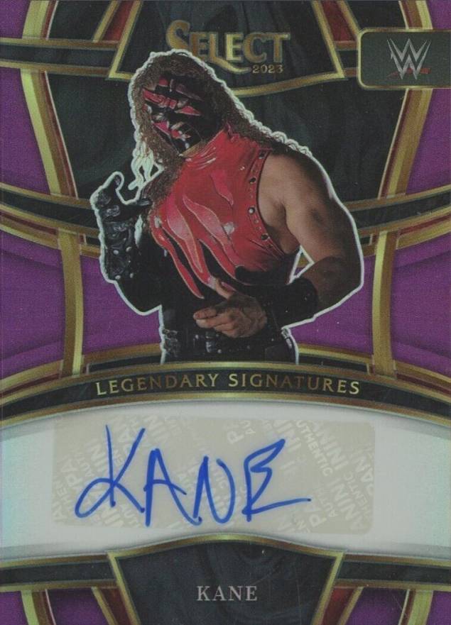 2023 Panini Select WWE Legendary Signatures Kane #LSKNE Other Sports Card