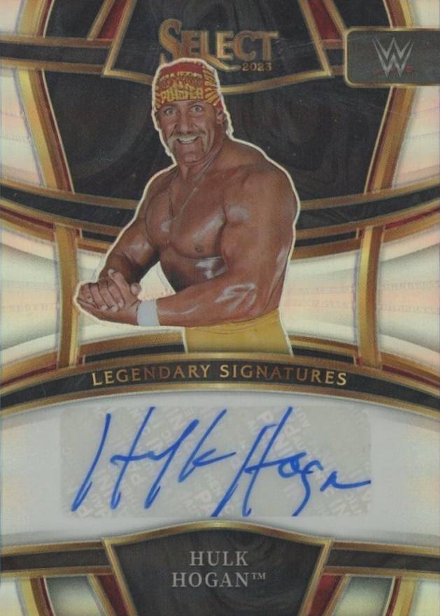 2023 Panini Select WWE Legendary Signatures Hulk Hogan #LSHHG Other Sports Card