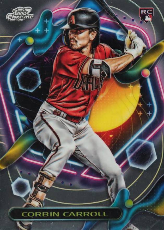 2023 Topps Cosmic Chrome Corbin Carroll #7 Baseball Card