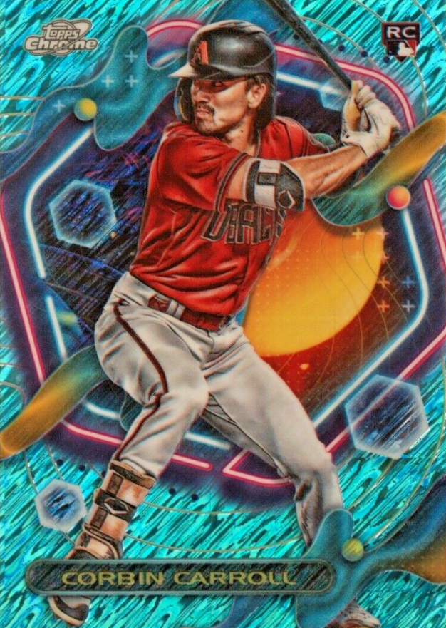 2023 Topps Cosmic Chrome Corbin Carroll #7 Baseball Card