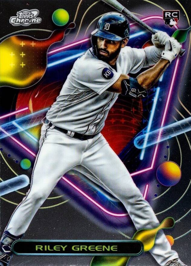 2023 Topps Cosmic Chrome Riley Greene #31 Baseball Card