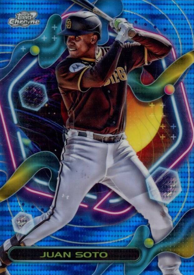 2023 Topps Cosmic Chrome Juan Soto #184 Baseball Card