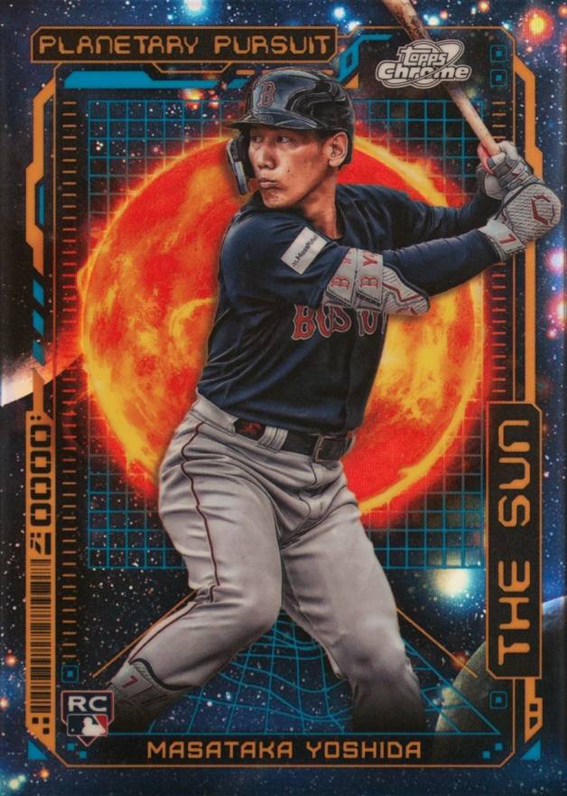 2023 Topps Cosmic Chrome Planetary Pursuit Masataka Yoshida #3 Baseball Card