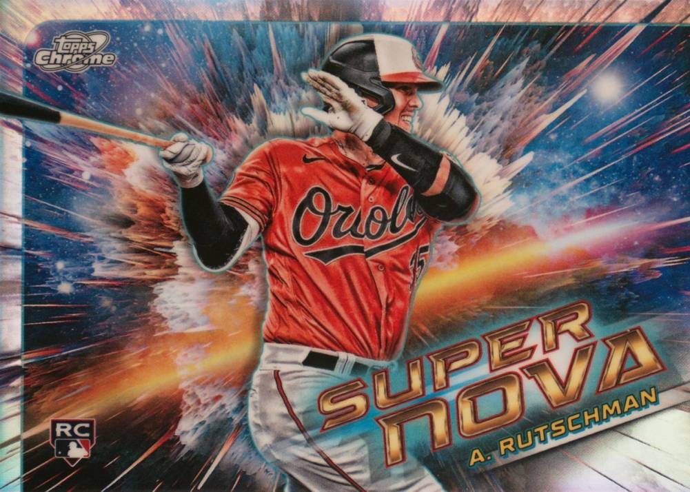 2023 Topps Cosmic Chrome Supernova Adley Rutschman #SN12 Baseball Card