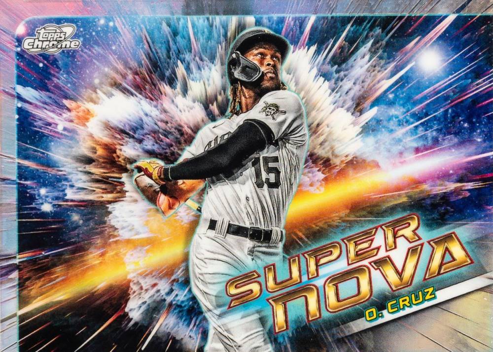 2023 Topps Cosmic Chrome Supernova Oneil Cruz #SN17 Baseball Card