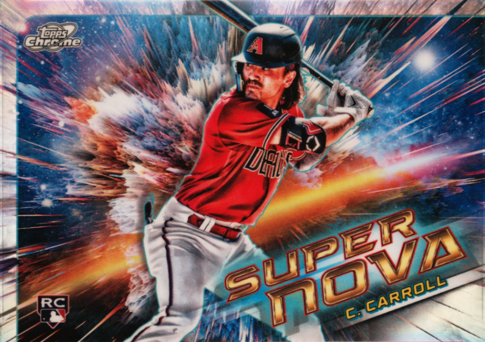 2023 Topps Cosmic Chrome Supernova Corbin Carroll #SN15 Baseball Card