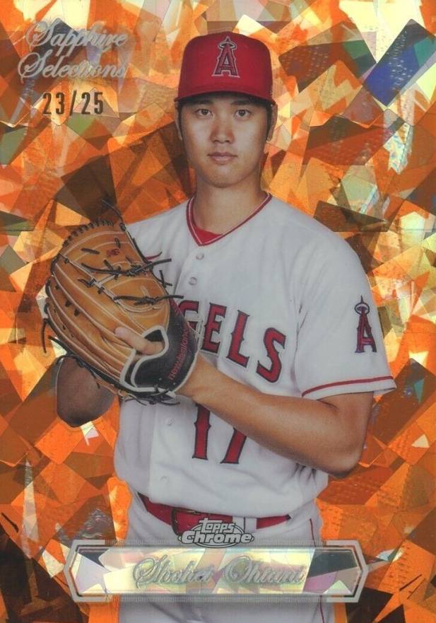 2023 Topps Chrome Sapphire Sapphire Selections Shohei Ohtani #SS22 Baseball Card