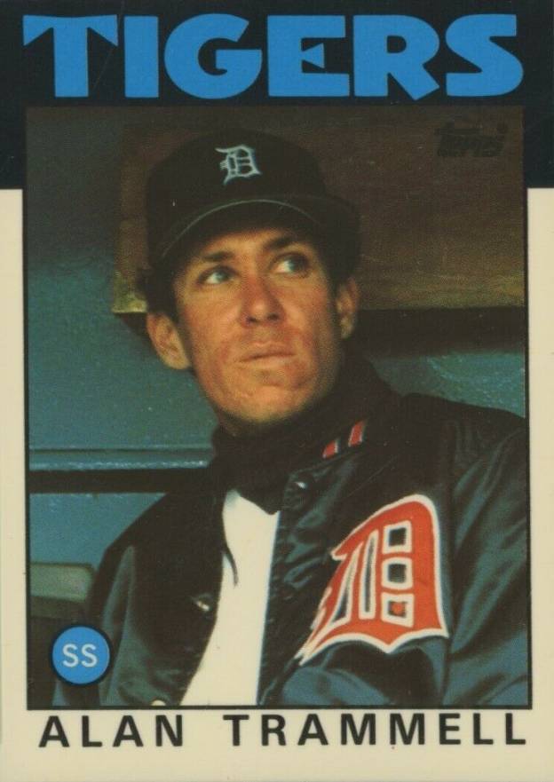 1986 Topps Tiffany Alan Trammell #130 Baseball Card