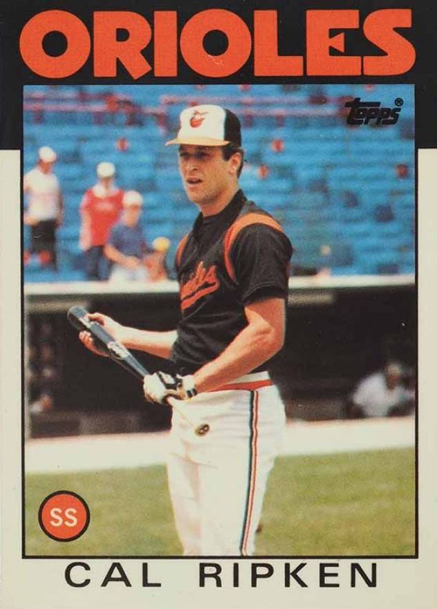 1986 Topps Tiffany Cal Ripken Jr. #340 Baseball Card