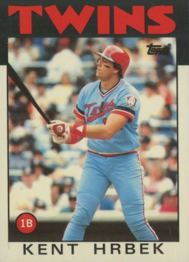 1986 Topps Tiffany Kent Hrbek #430 Baseball Card