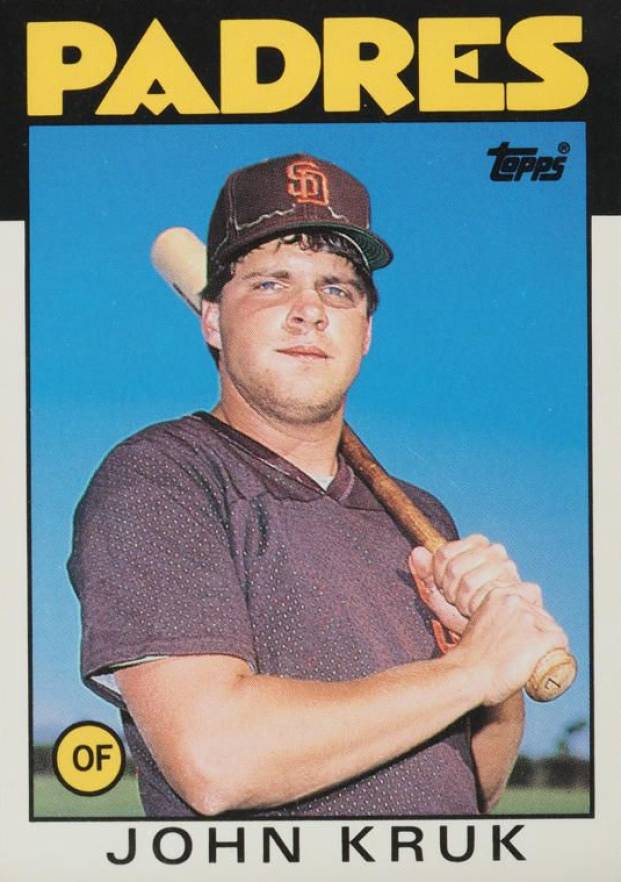 1986 Topps Traded John Kruk #56T Baseball Card