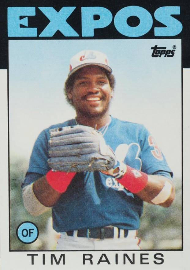 1986 Topps Tim Raines #280 Baseball Card