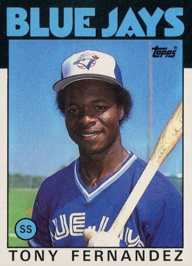 1986 Topps Tony Fernandez #241 Baseball Card