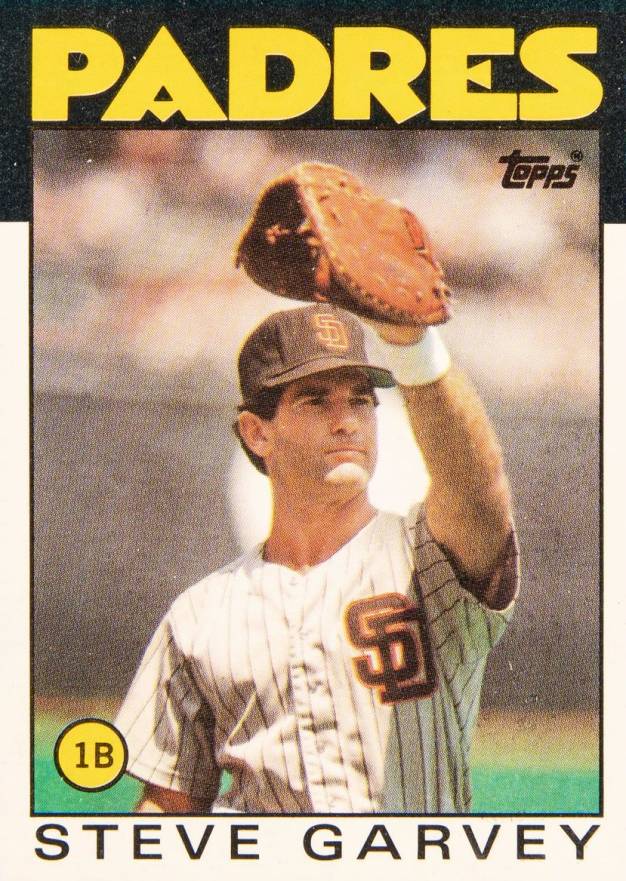 1986 Topps Steve Garvey #660 Baseball Card