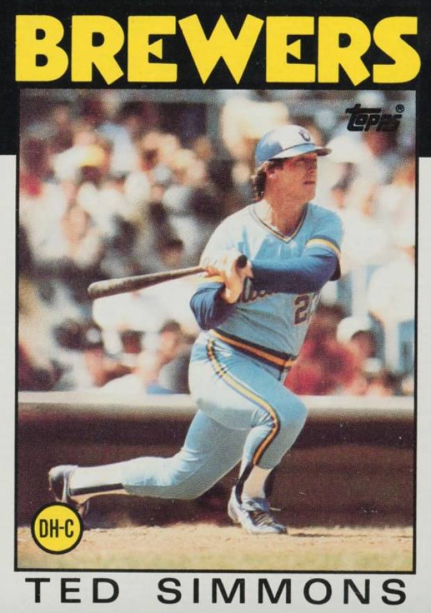 1986 Topps Ted Simmons #237 Baseball Card