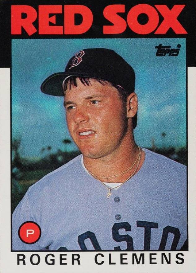 1986 Topps Roger Clemens #661 Baseball Card