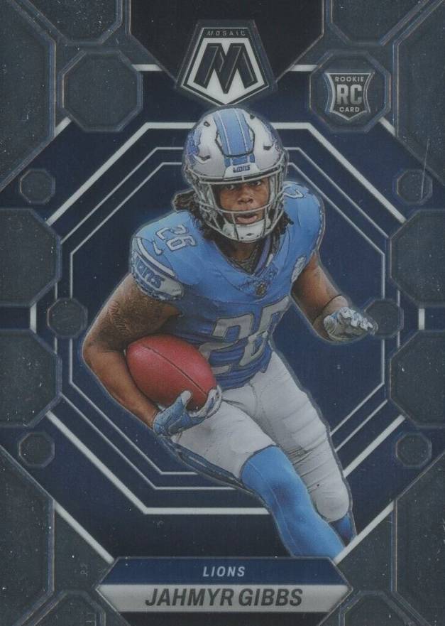 2023 Panini Mosaic Jahmyr Gibbs #324 Football Card