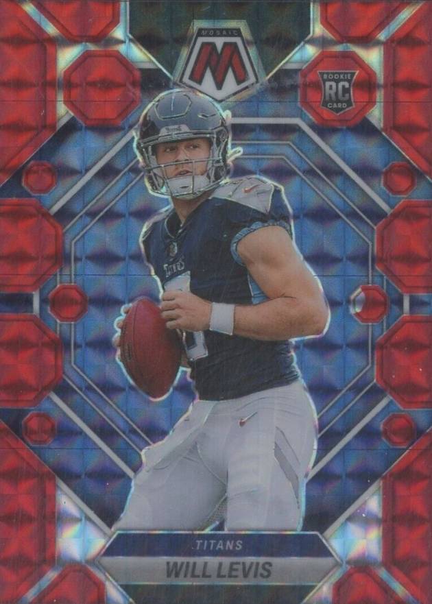 2023 Panini Mosaic Will Levis #377 Football Card