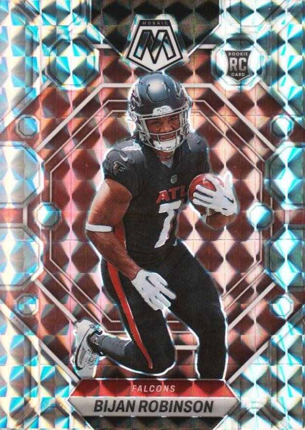 2023 Panini Mosaic Bijan Robinson #284 Football Card