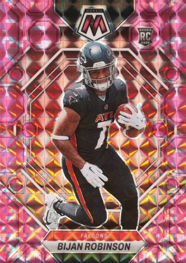 2023 Panini Mosaic Bijan Robinson #284 Football Card