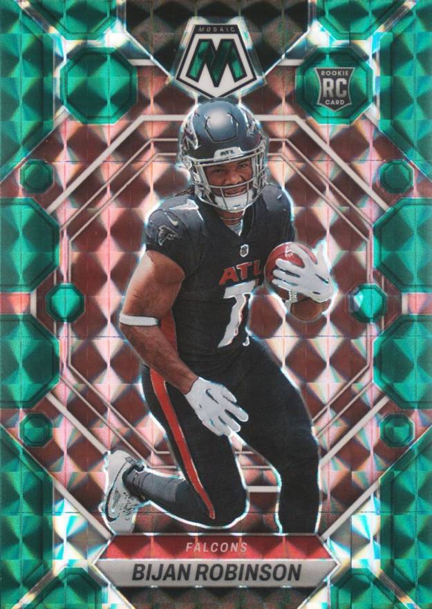 2023 Panini Mosaic Bijan Robinson #284 Football Card