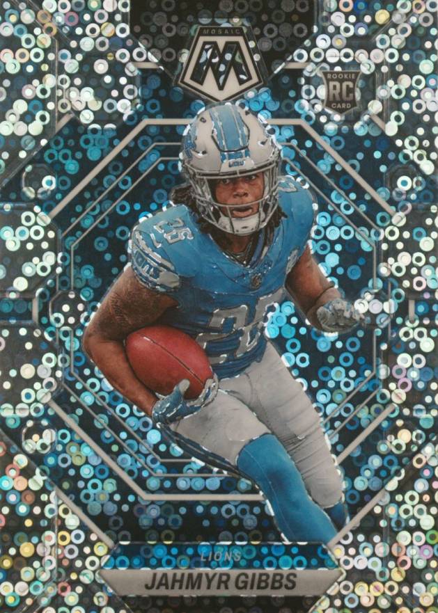 2023 Panini Mosaic Jahmyr Gibbs #324 Football Card