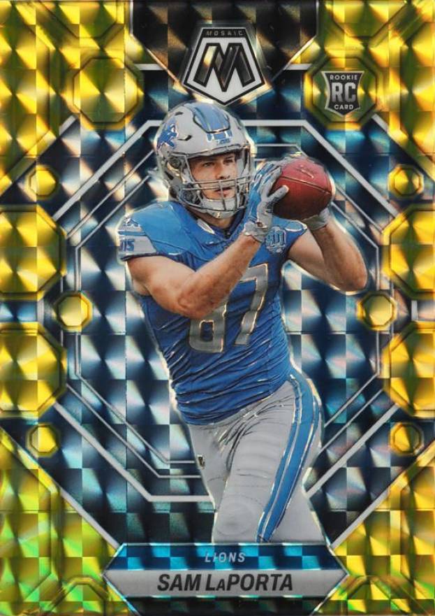 2023 Panini Mosaic Sam LaPorta #360 Football Card