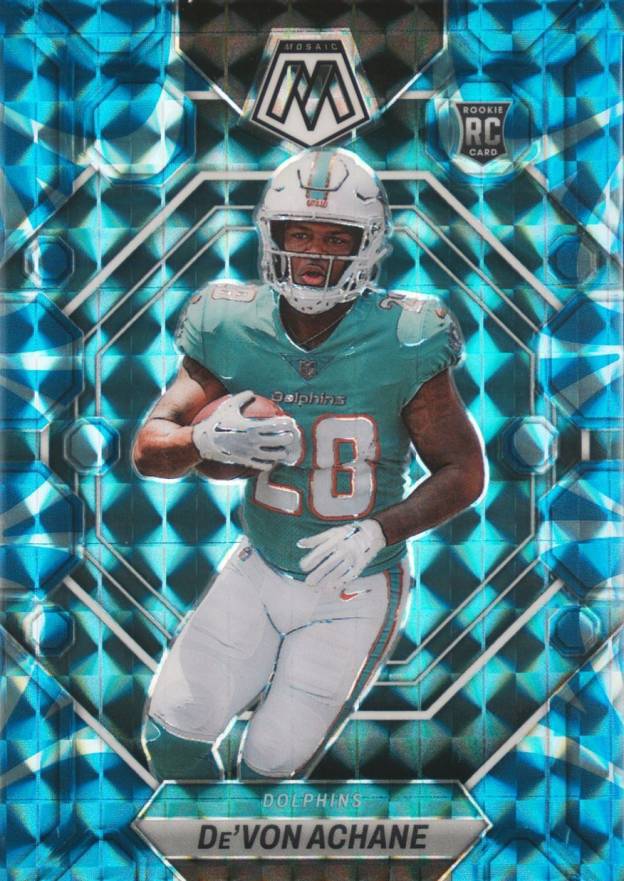 2023 Panini Mosaic De'Von Achane #312 Football Card