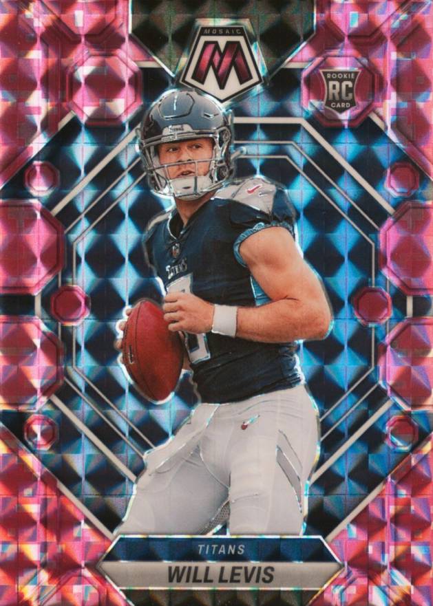 2023 Panini Mosaic Will Levis #377 Football Card